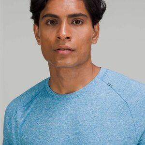 Lululemon Drysense Short-Sleeve Shirt NWOT Size 3XL Pool Party Blue Training